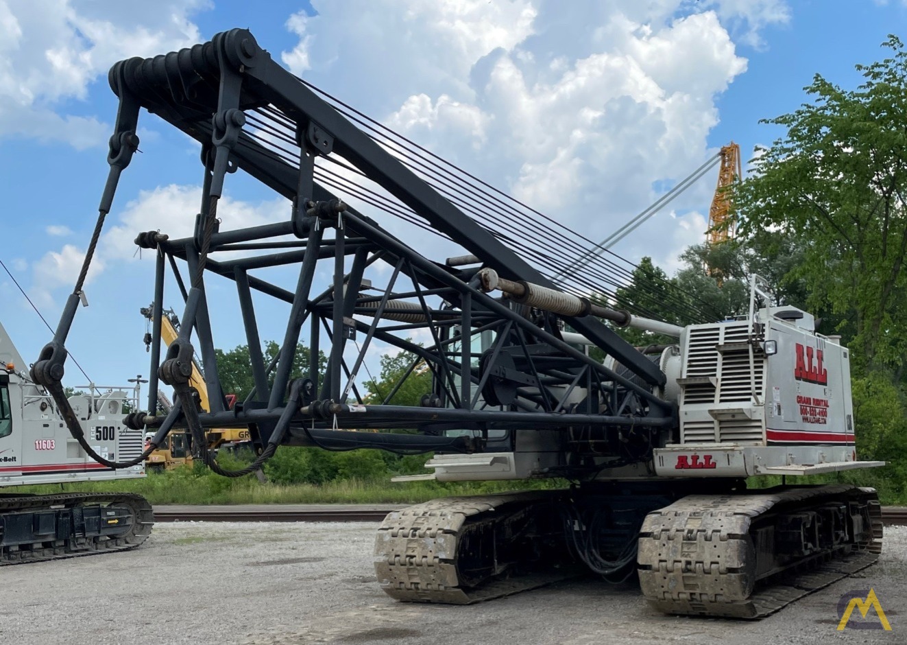 Link-Belt 138 HSL 80-Ton Lattice Boom Crawler Crane 0