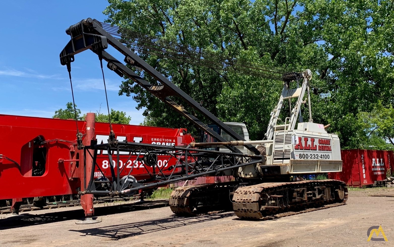 Link-Belt LS-138H V 80-Ton Lattice Boom Crawler Crane 1