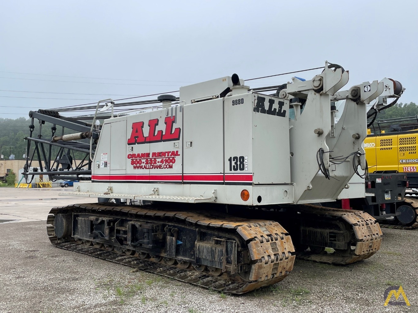 Link-Belt 138 HSL 80-Ton Lattice Boom Crawler Crane 6