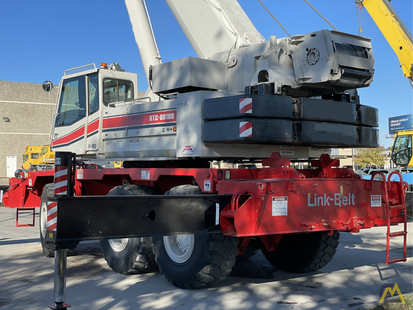Link-Belt RTC-80100 100-Ton Rough Terrain Crane 4