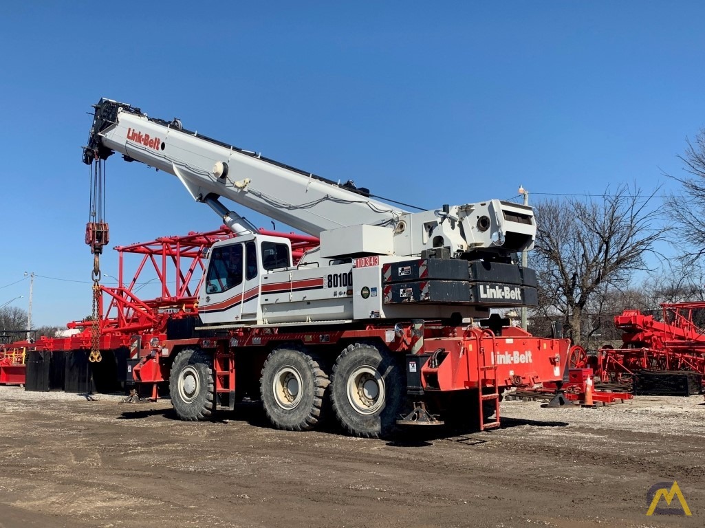 Link-Belt RTC-80100 II 100-Ton Rough Terrain Crane For Sale