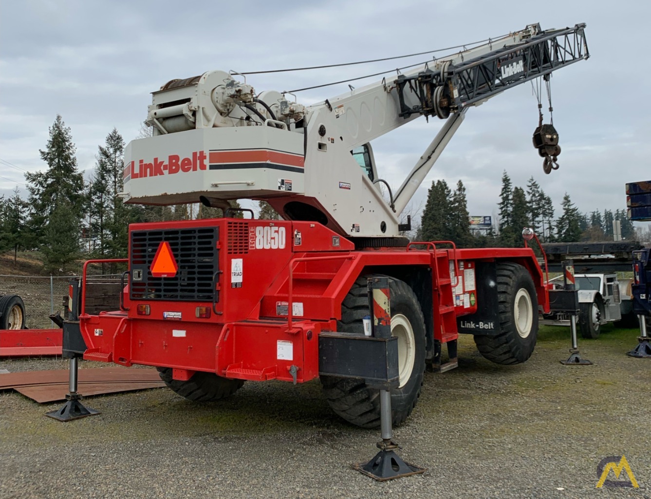Link-Belt RTC-8050 Series II 50-ton Rough Terrain Crane: CranesList ID 649 0