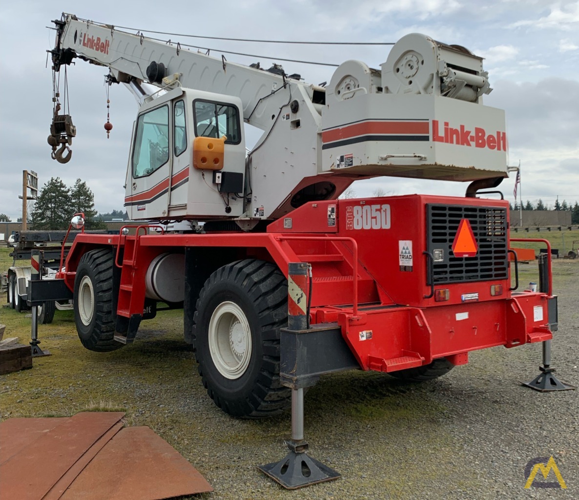 Link-Belt RTC-8050 Series II 50-ton Rough Terrain Crane: CranesList ID 649 4