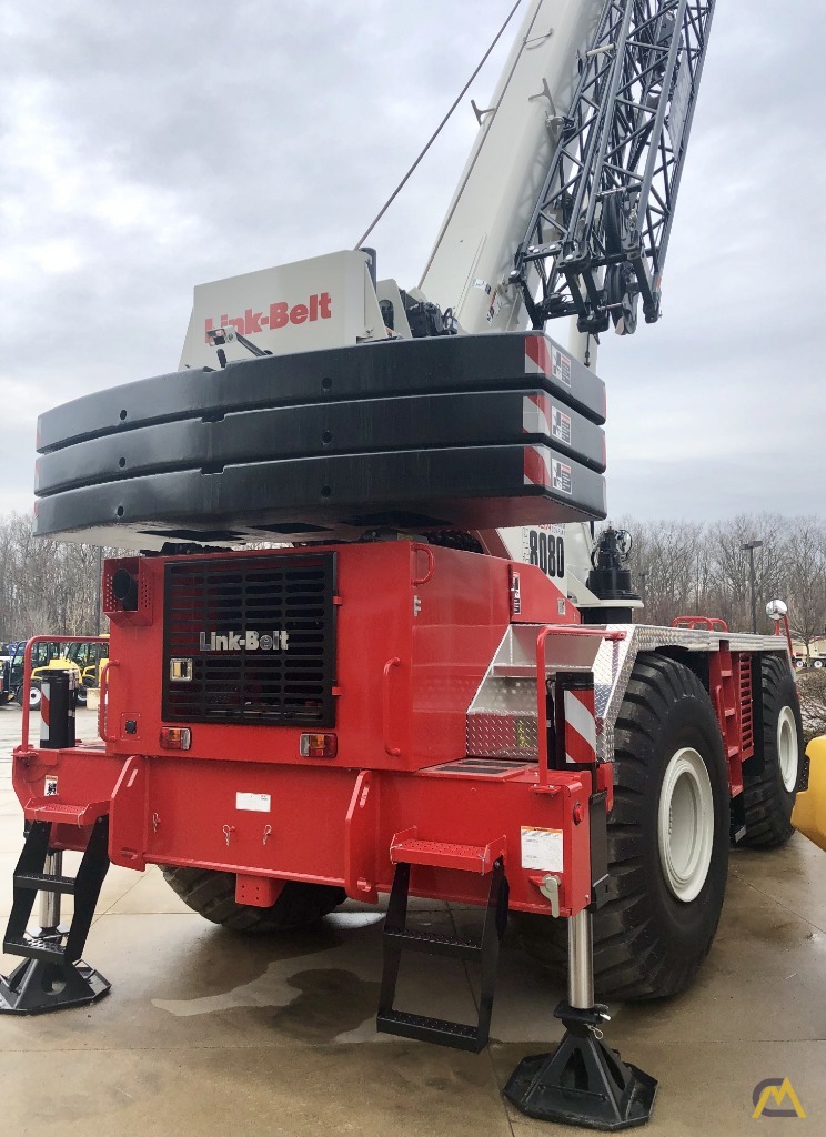 LinkBelt RTC8080 Series II 90Ton Rough Terrain Crane For Sale Hoists