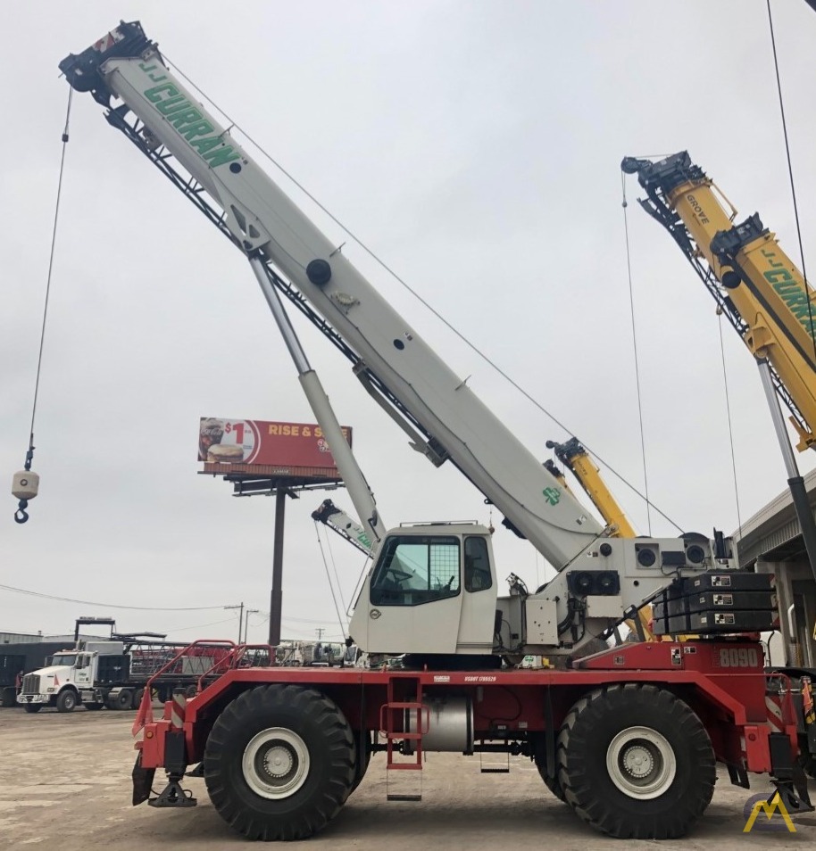 Link-Belt RTC-8090 Series II 90-ton Rough Terrain Crane For