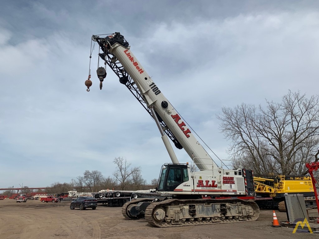 Link-Belt TCC-1100 110-Ton Telescopic Crawler Crane 0