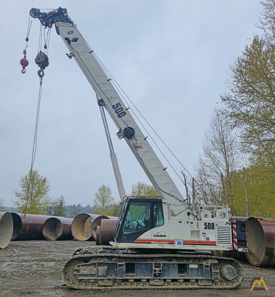 Link-Belt TCC-500 50-ton Telescopic Boom Crawler Crane 1