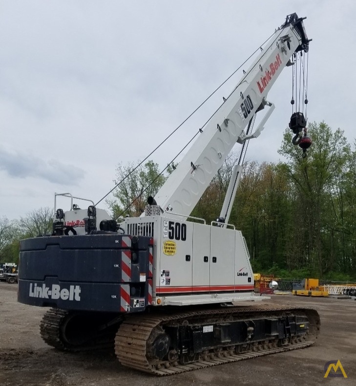 Link-Belt TCC-500 50-Ton Telescopic Boom Crawler Crane 3