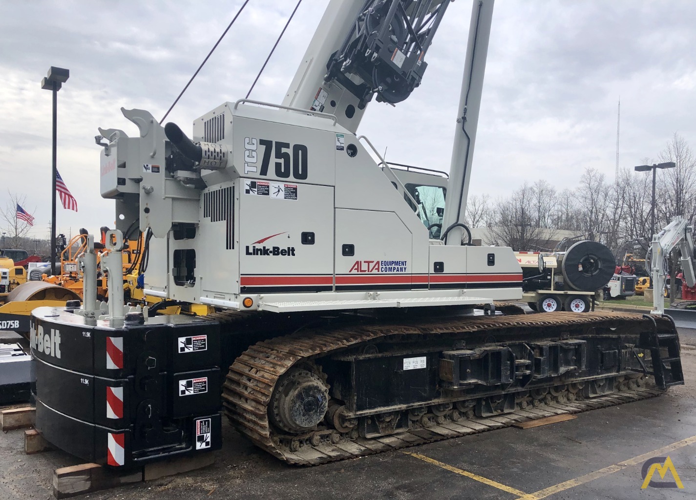 Link-Belt TCC-750 75-Ton Telescopic Crawler Crane 4