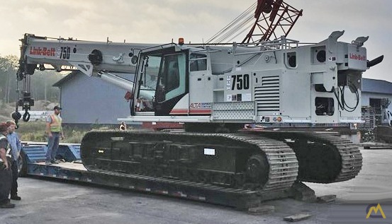 Link-Belt TCC-750 75-Ton Telescopic Crawler Crane 9