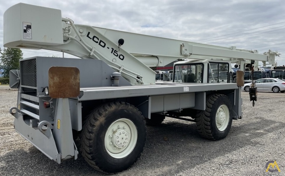 Lorain LCD 150 15-ton Down Cab Rough Terrain Crane 10