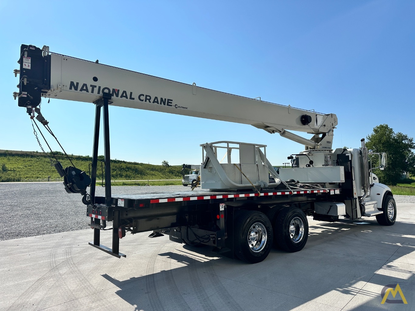 LOW HOURS National Series 900A / 9103A Boom Truck Crane on Peterbilt 340 26