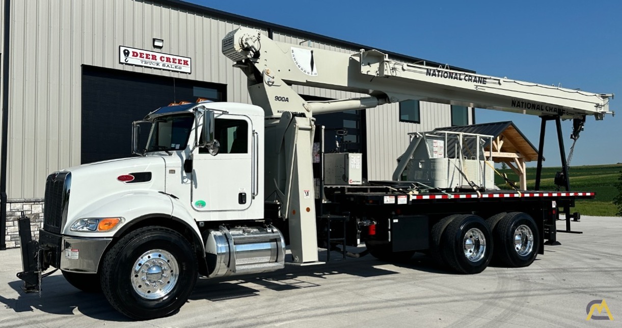 LOW HOURS National Series 900A / 9103A Boom Truck Crane on Peterbilt 340