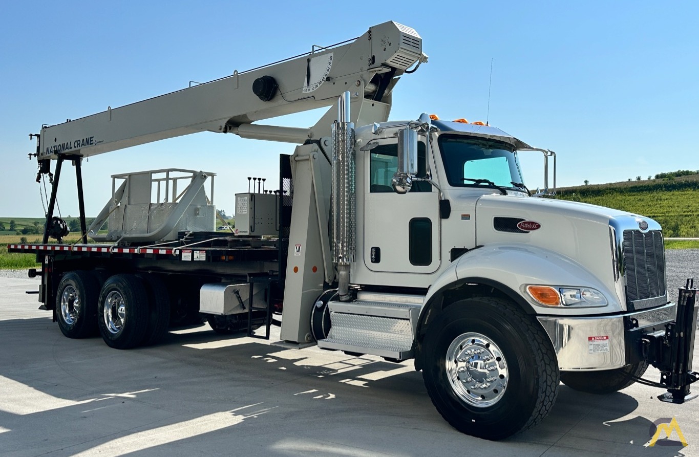 LOW HOURS National Series 900A / 9103A Boom Truck Crane on Peterbilt 340 19