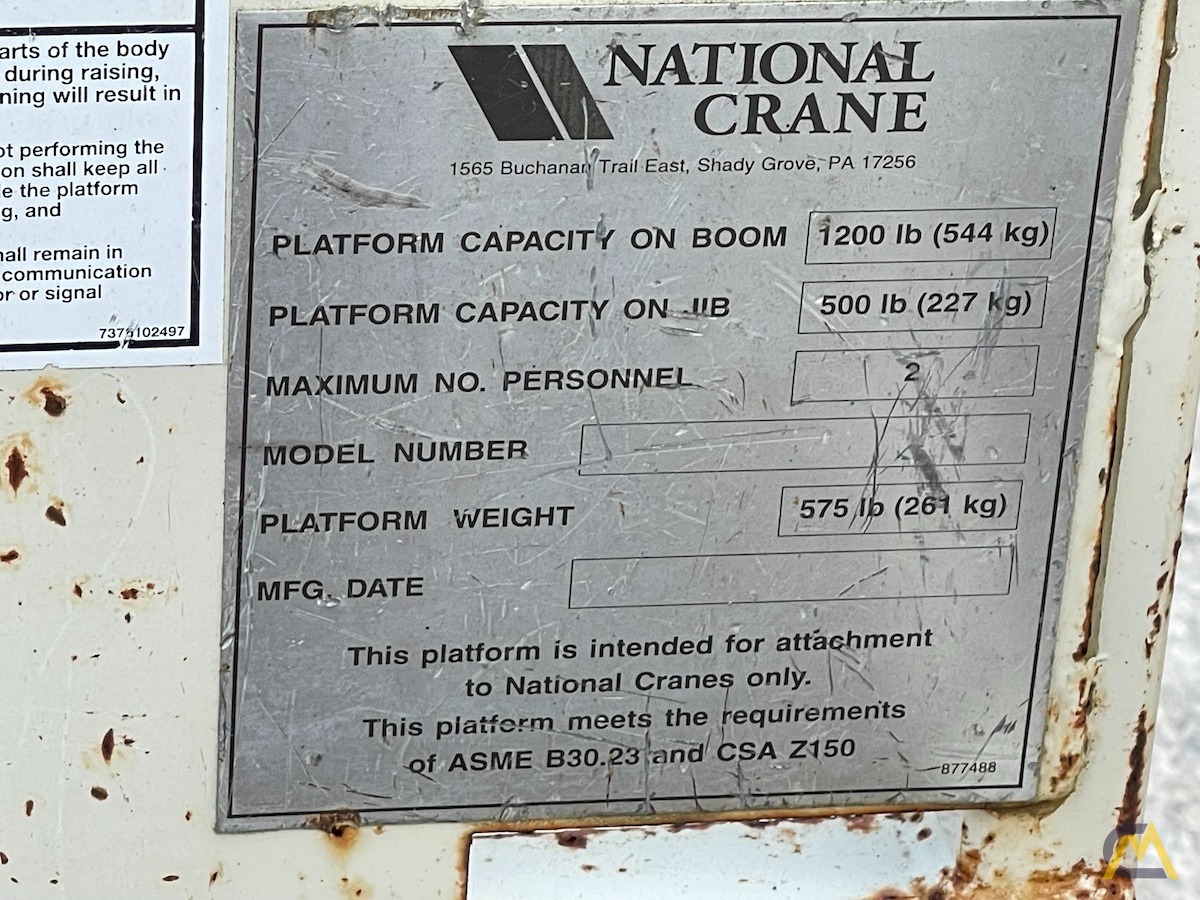 2-Person National Crane Man Basket | Boom Truck Man Basket | National Platform Basket 6
