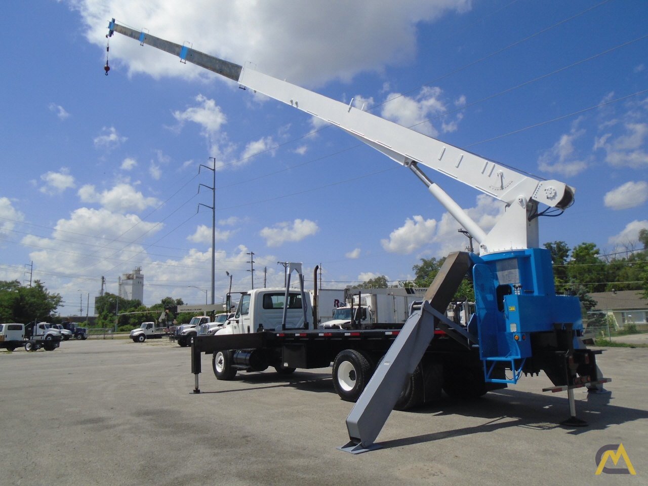 Manitex 124WL 25-Ton Boom Truck Crane 24