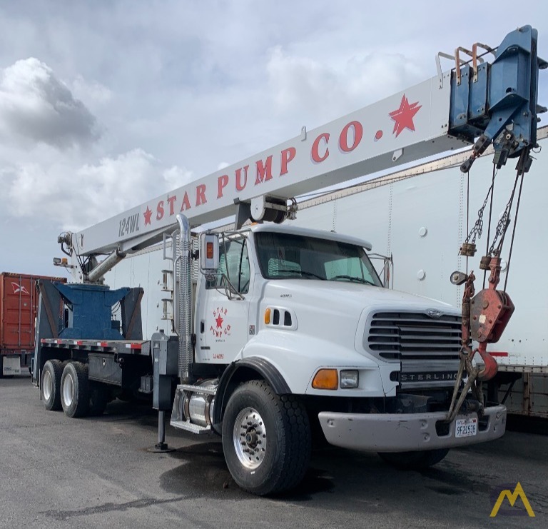 Manitex 124WL 25-ton Boom Truck Crane on Sterling 9500 0