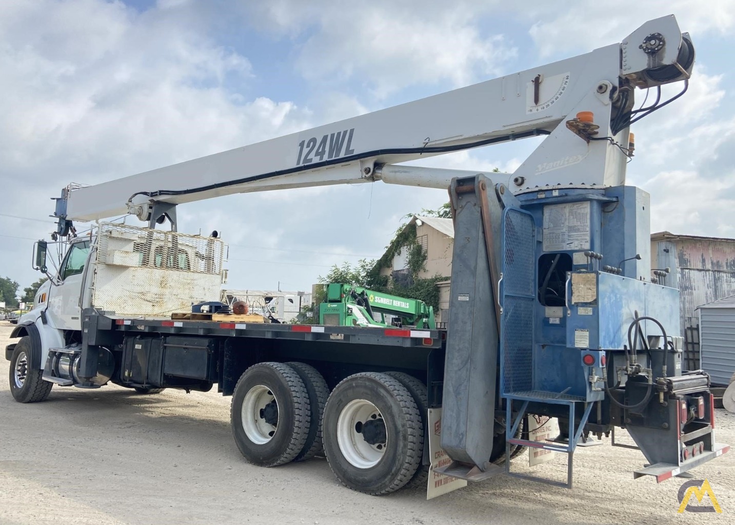 Manitex 124WL 25-ton Boom Truck Crane on Sterling LT9500 2