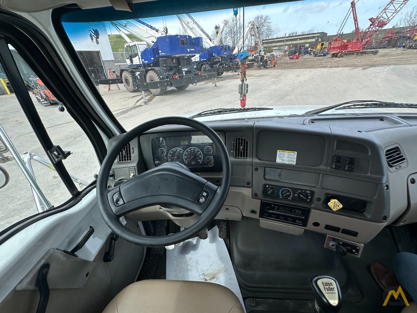 Manitext 124WL Wireline Standup Boom Truck Crane on Sterling LT2500 12