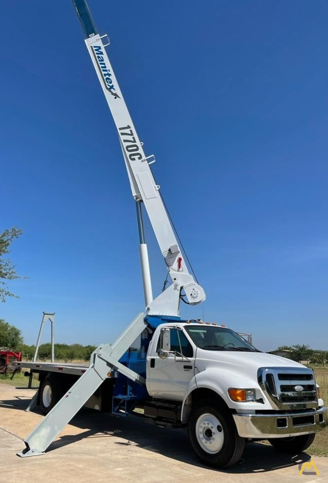 Manitex 1770C 17-Ton Boom Truck Crane  0