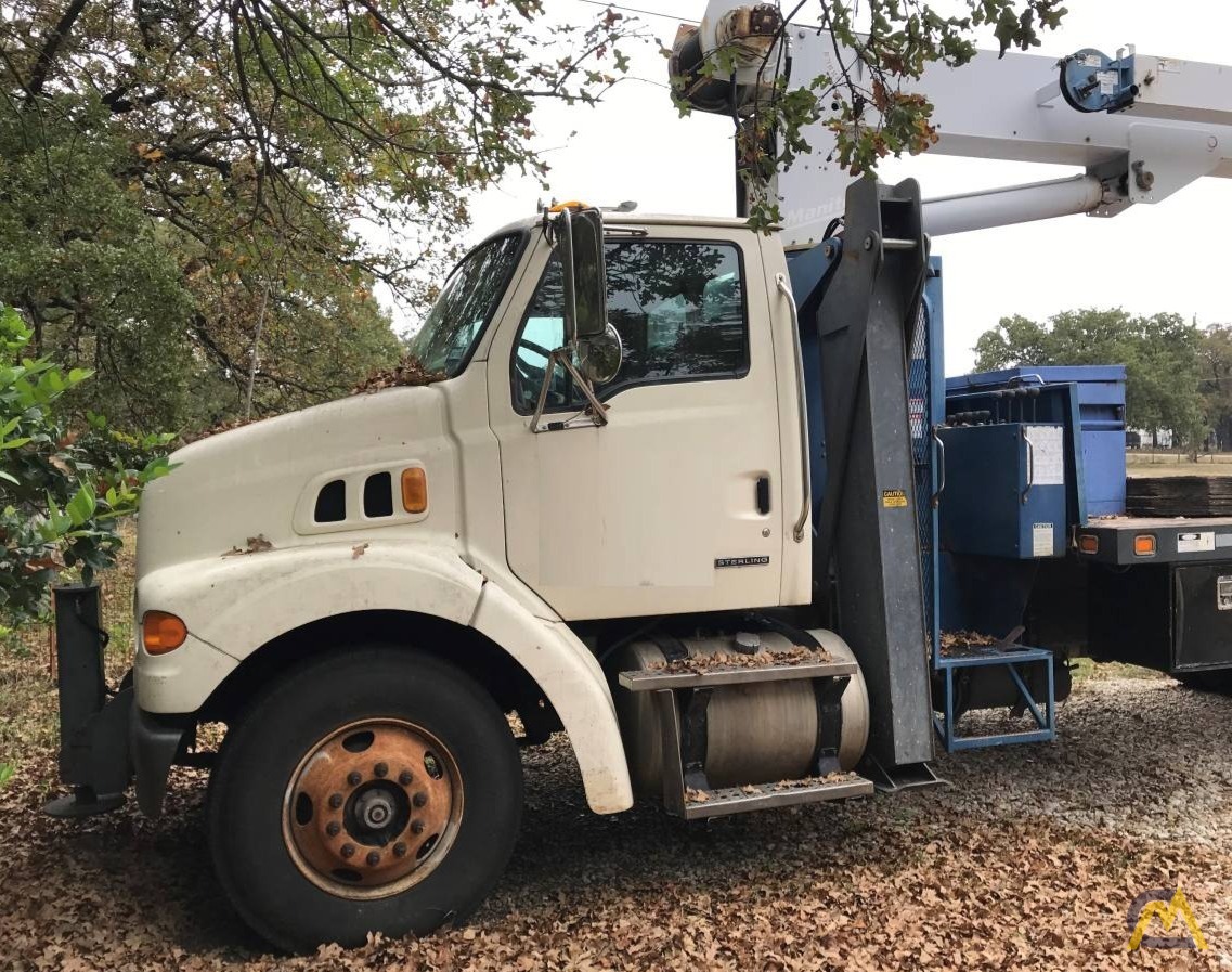 Manitex 1770C 17-Ton Boom Truck Crane on Sterling LT7500 2