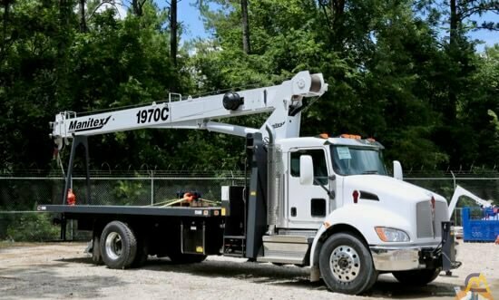 Manitex 1970C 19-ton Boom Truck Crane 1