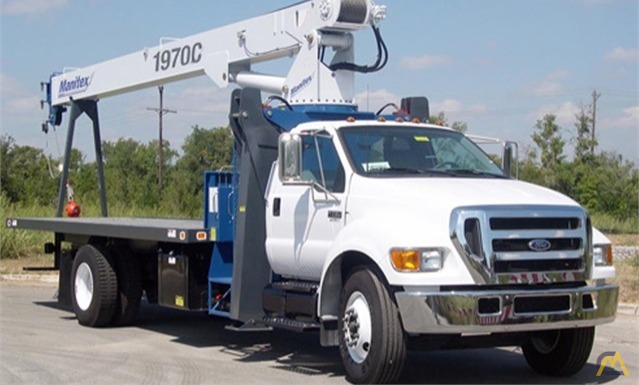Manitex 1970C 19-Ton Un-Mounted Boom Truck Crane  0