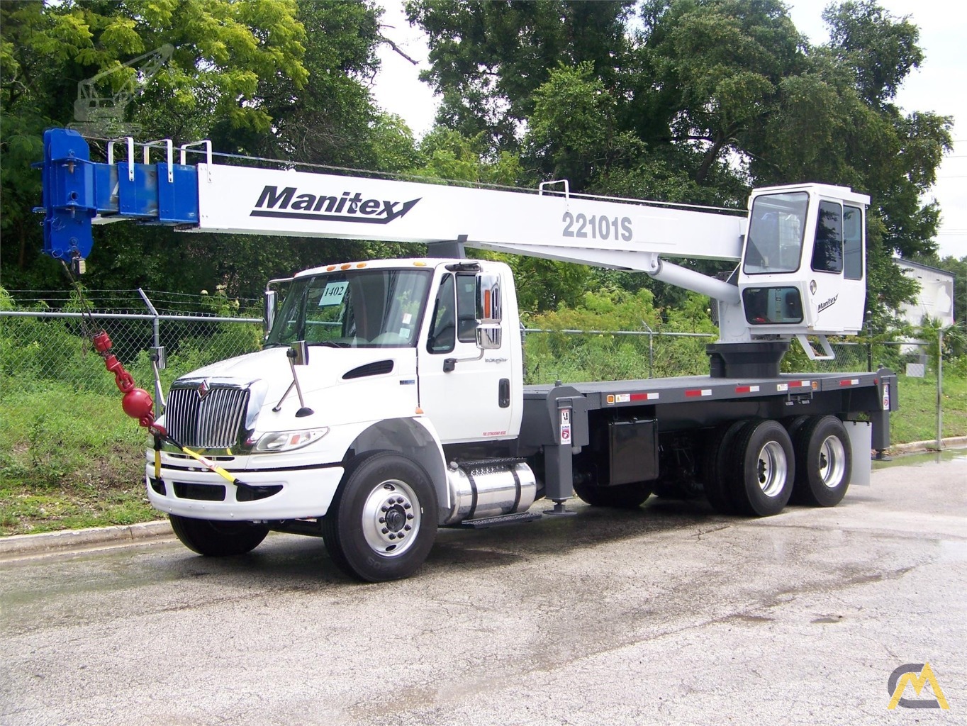 Manitex 22101S 22-Ton Boom Truck Crane 0