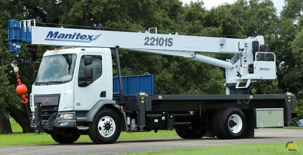 Manitex 22101S 22-Ton Boom Truck Crane 0