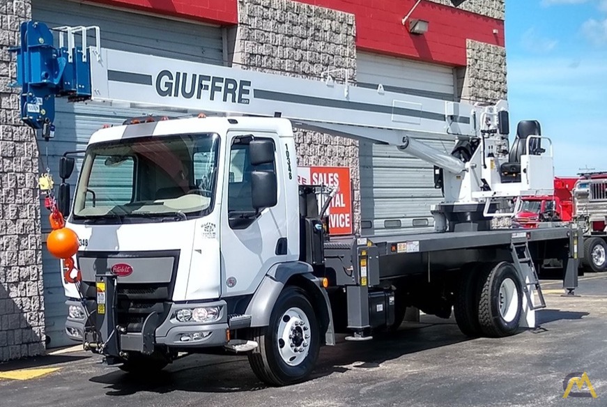 Manitex 22101S 22-Ton Tandem Boom Truck Crane on Peterbilt 220 0