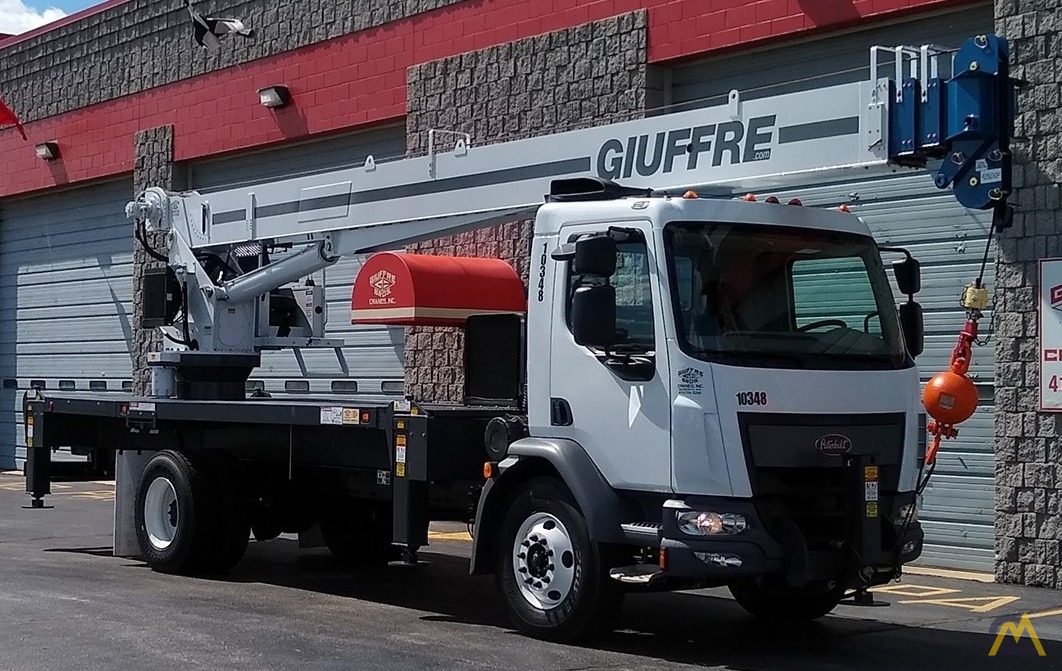 Manitex 22101S 22-Ton Tandem Boom Truck Crane on Peterbilt 220 1