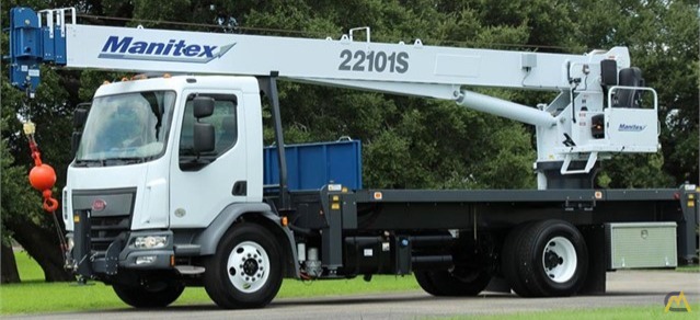 Manitex 22101S Tandem 22-Ton Un-Mounted Boom Truck Crane 6