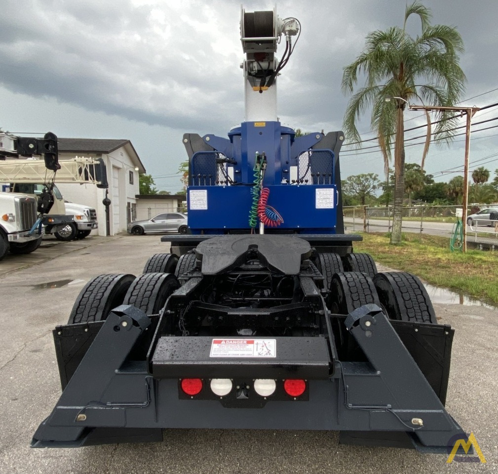 Manitex 2281T Tractor Mount Boom Truck on Kenworth T880 6
