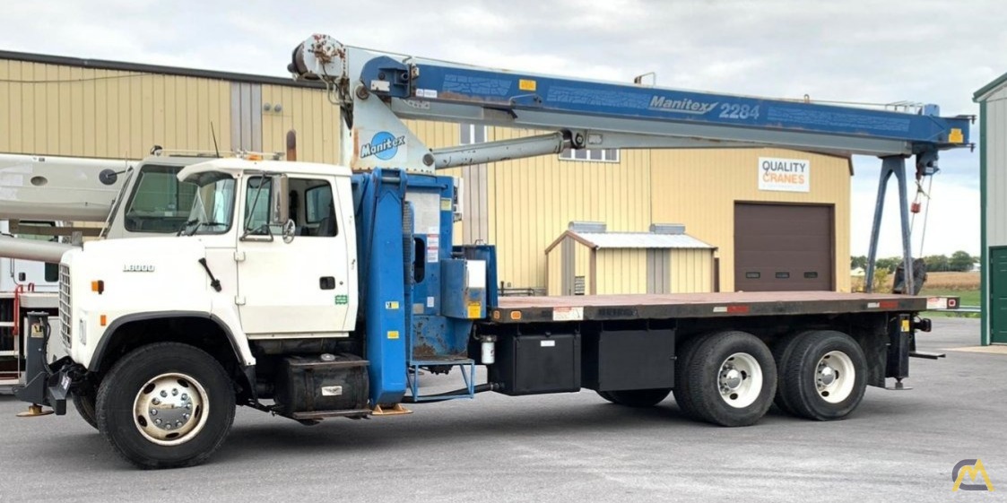 Manitex 2284 22-Ton Boom Truck Crane 0