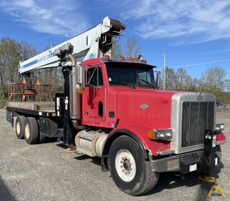 Manitex 2592 25-ton Boom Truck Crane on Peterbilt 357 1