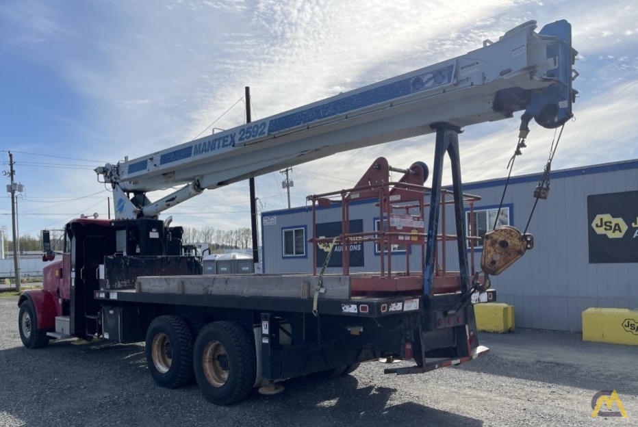 Manitex 2592 25-ton Boom Truck Crane on Peterbilt 357 5