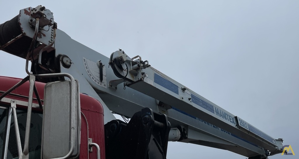 Manitex 2592 25-ton Boom Truck Crane on Peterbilt 357 37