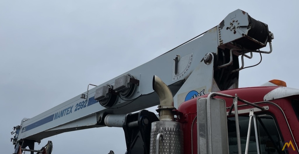 Manitex 2592 25-ton Boom Truck Crane on Peterbilt 357 38