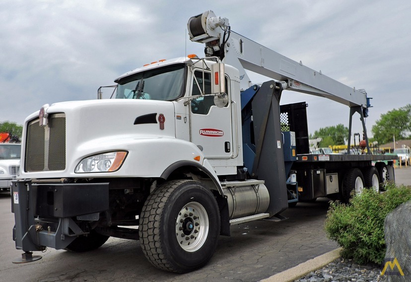 Manitex 26-ton 26101C Boom Truck Crane on Kenworth T470 2