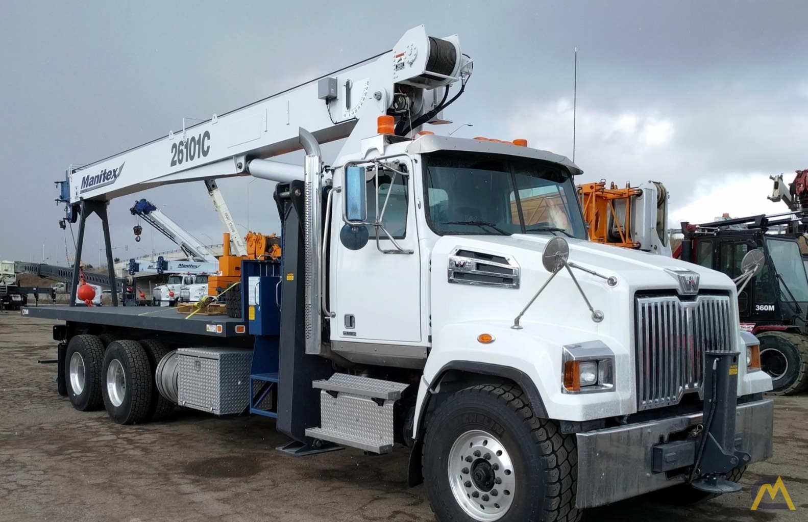 Manitex 26101C 26-Ton Boom Truck Crane 6