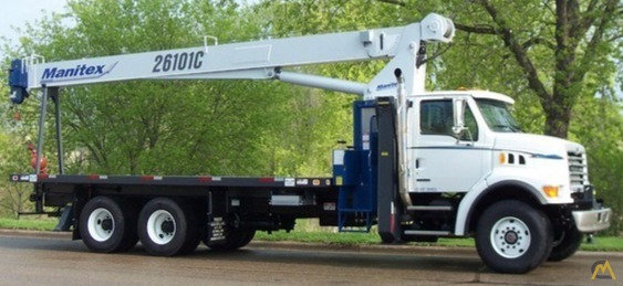 Manitex 26101C 26-Ton Boom Truck Crane 0