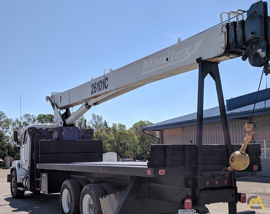 Manitex 26101C 26-ton Boom Truck Crane on Western Star 4700SB 3