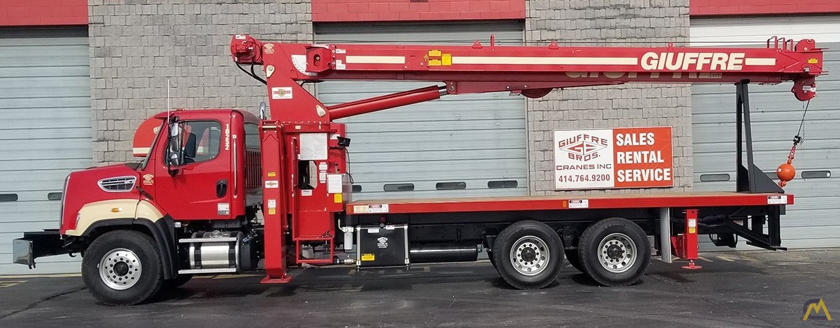 Manitex 2892C 28-Ton Boom Truck Crane on Freightliner 108SD 2