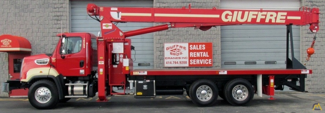 Manitex 2892C 28-Ton Boom Truck Crane on Freightliner 108SD 5