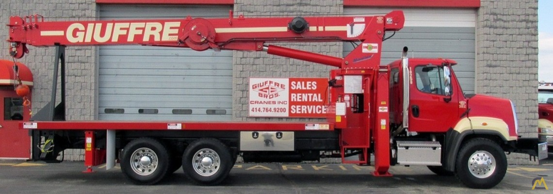 Manitex 2892C 28-Ton Boom Truck Crane on Freightliner 108SD 6
