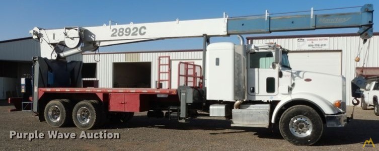 Manitex 2892C 23-ton Boom Truck on 2016 Peterbilt 365 2