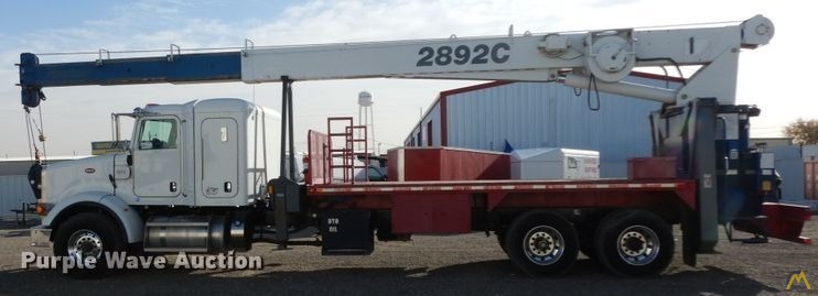 Manitex 2892C 23-ton Boom Truck on 2016 Peterbilt 365 4