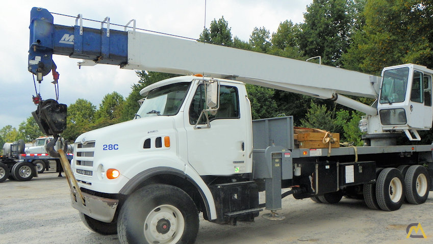 Manitex 2892S 28-ton Boom Truck Crane on Sterling  LT7501 6