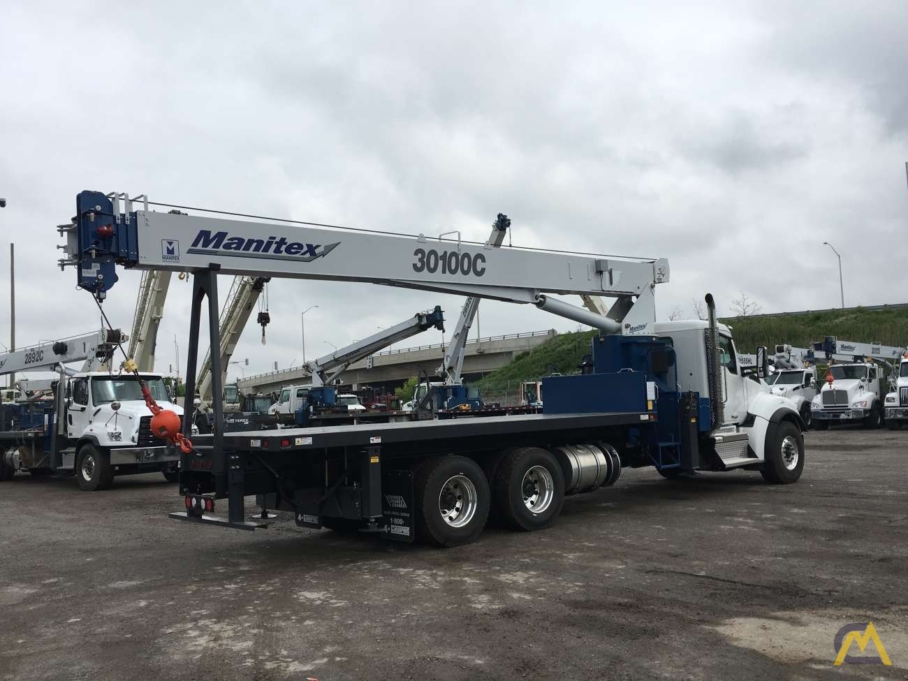 Manitex 30100C 30-Ton Boom Truck Crane 1