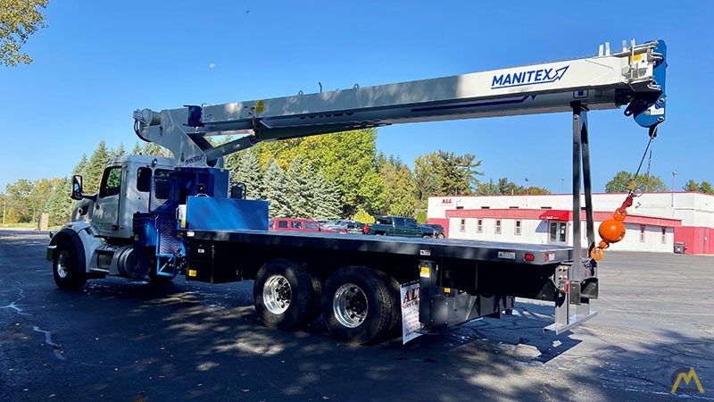 Manitex 30102C Boom Truck Crane on Peterbilt 567 3